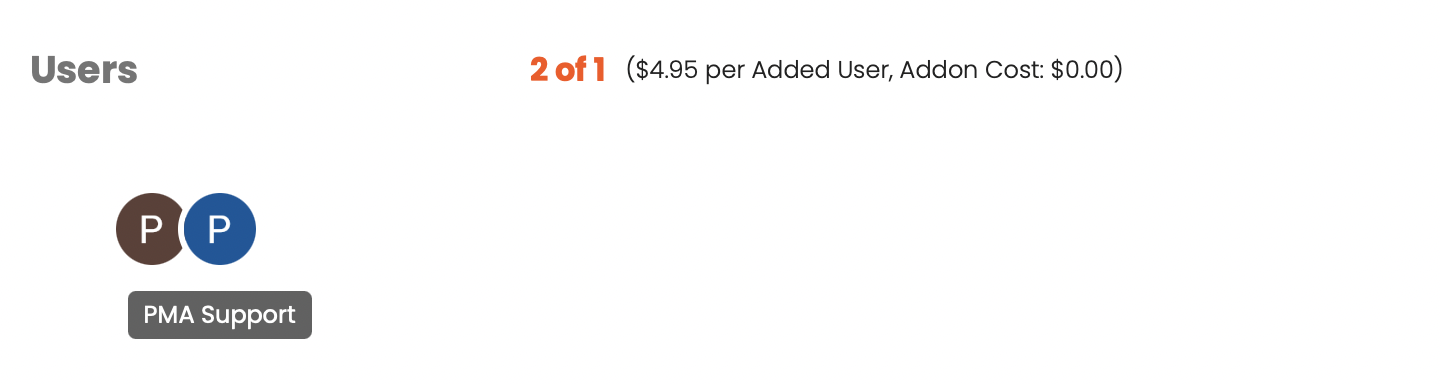 The Users section in your Power My Analytics hub.