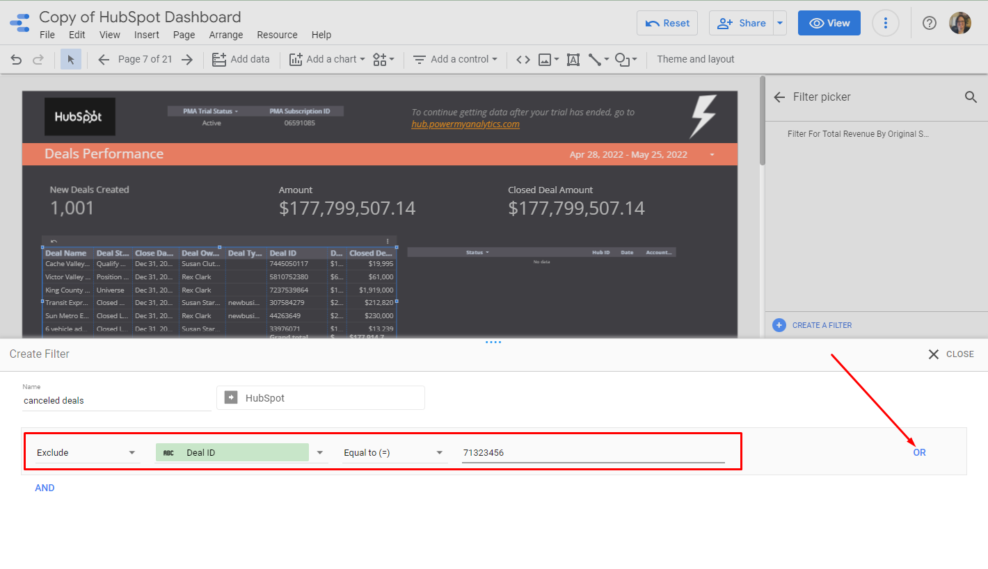 How to Filter Out Deleted Deals in Hubspot